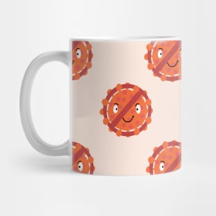 Stop The Virus Pink Mug